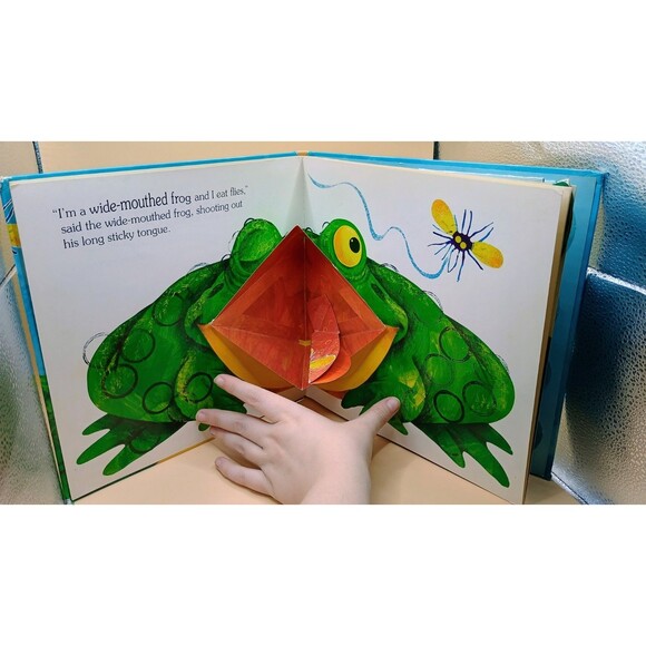 The Wide-Mouthed Frog: A Pop-Up Book by Keith Faulkner VERY GOOD - Picture 6 of 8